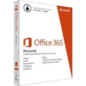 Office 365 Personal 32/64 AllLngSub PKLic 1YR Online APAC DM C2R NR