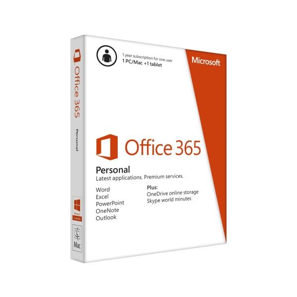 Office 365 Personal 32/64 AllLngSub PKLic 1YR Online APAC DM C2R NR